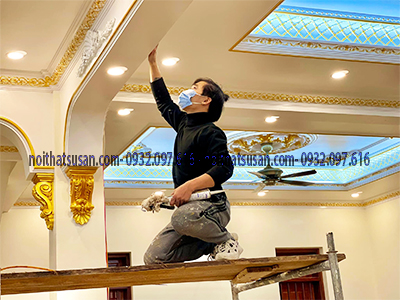 Phào chỉ thạch cao cổ điển